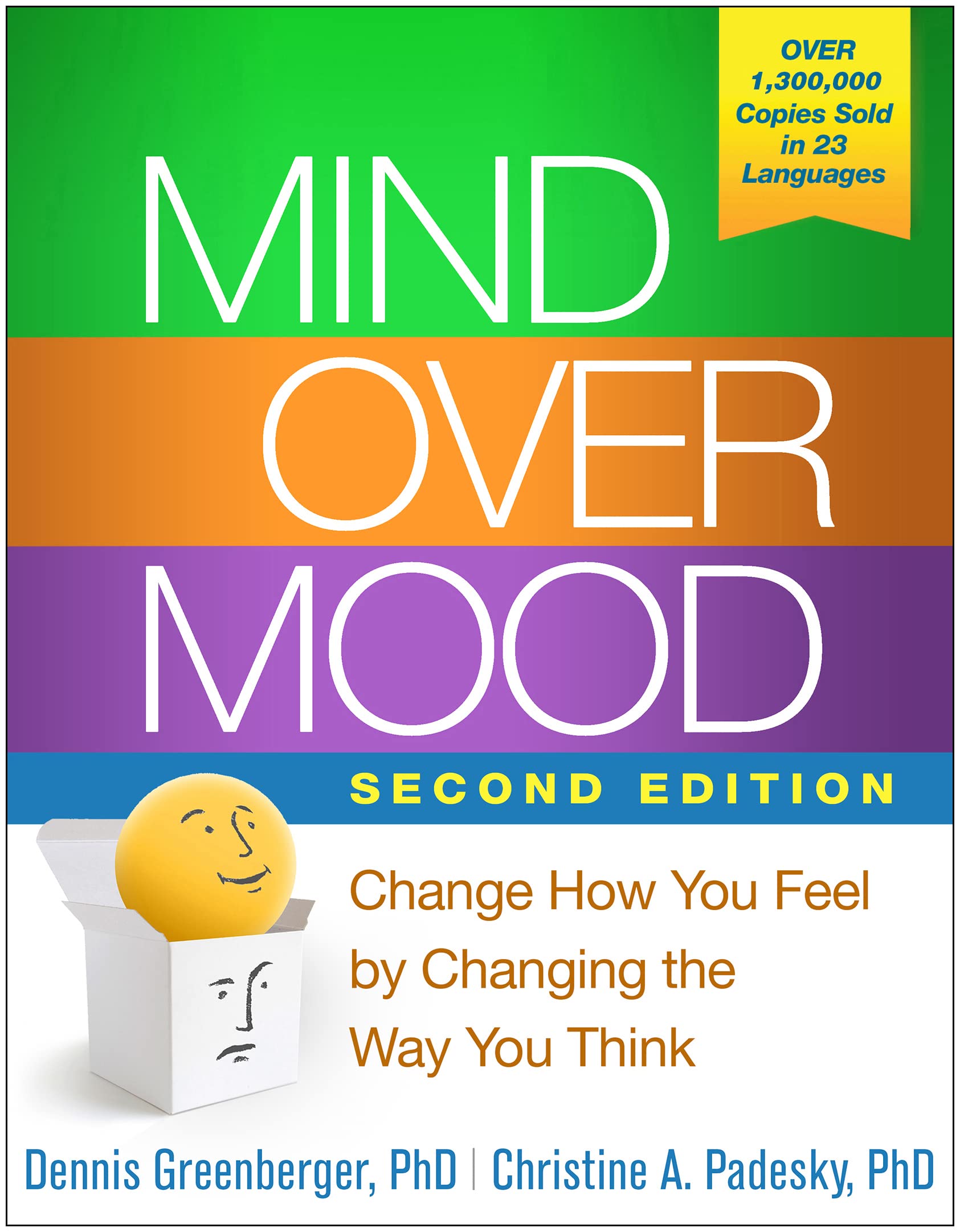 Book cover for Mind Over Mood by Dennis Greenberger and Christine Padesky